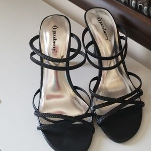 Black Strappy Sandals